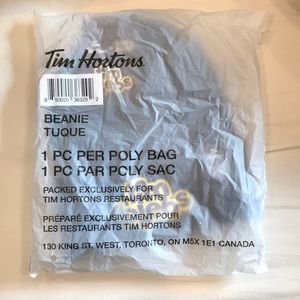 Tim-Biebs limited edition brand new Justin Bieber Tim Hortons beanie